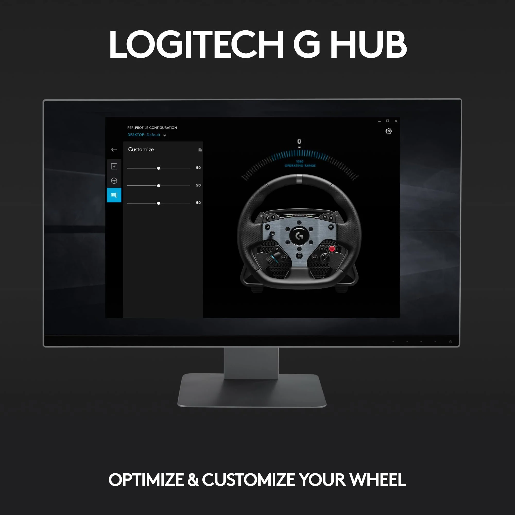 Logitech Core Pro Series Pro Racing Wheel, Direct Drive 11nm, Trueforce Feedback - Image 9