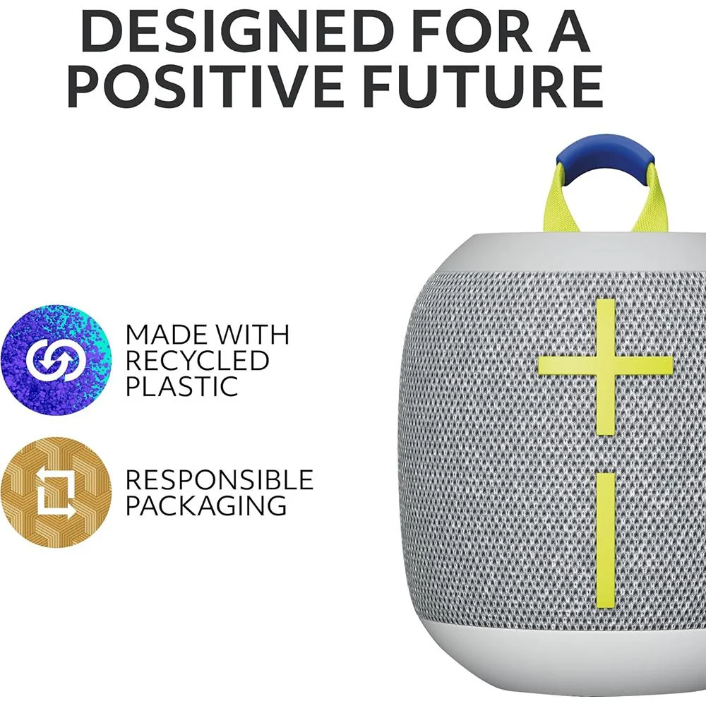 Logitech Core WONDERBOOM 4 Portable Waterproof Bluetooth Speaker in Gray - 984-001879 - Image 11