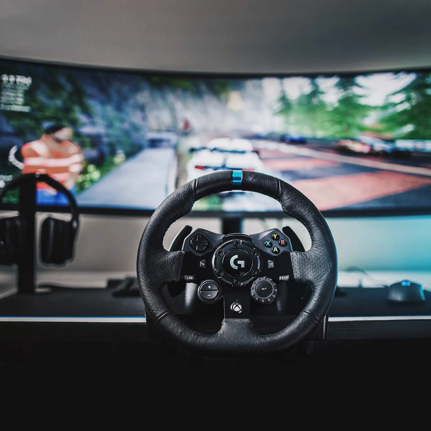 Logitech G923 RacingWheel Pedals XB1 PC - Image 8