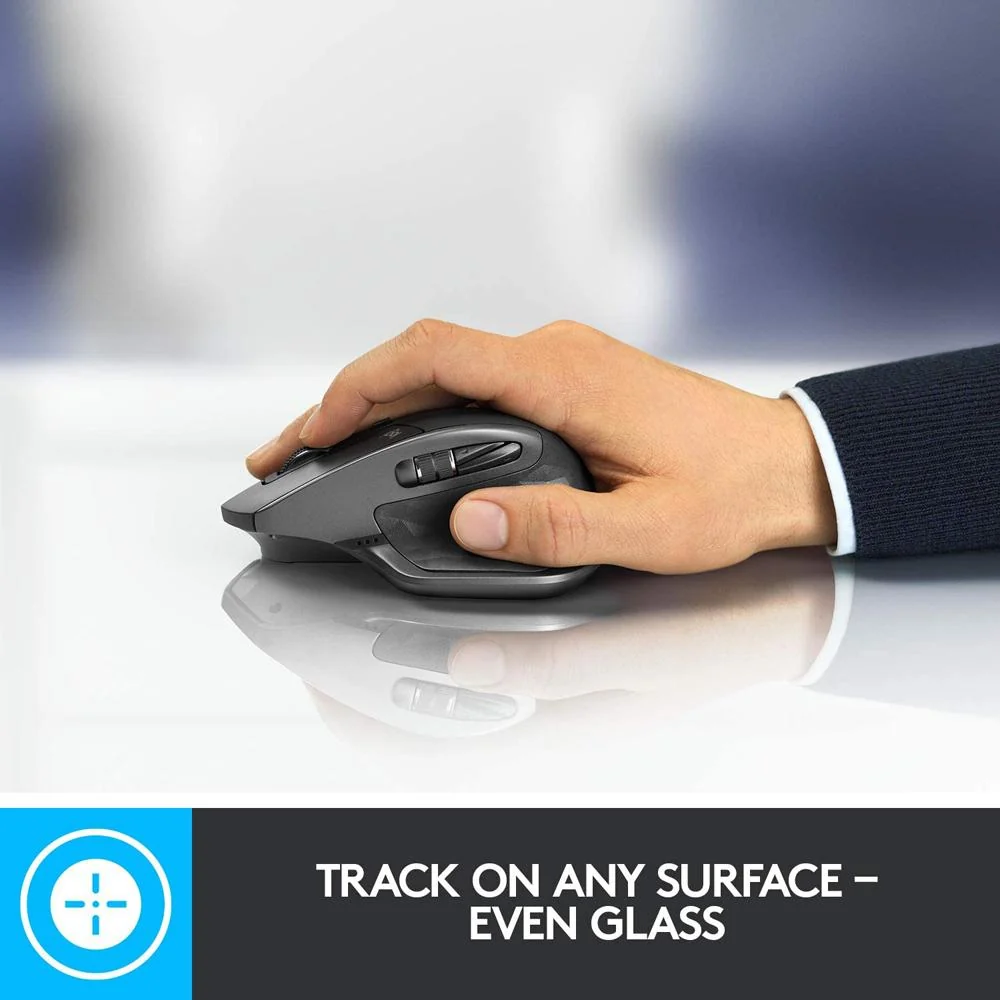 Logitech MX Master 2S Wireless Mouse with Gaming Mouse Pad - Image 10