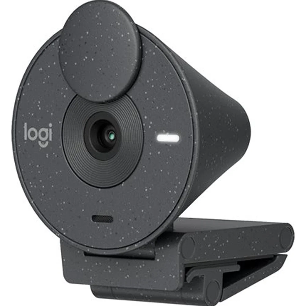 Logitech VC 305 Full HD 1080P Webcam with Privacy Shutter in Black - 960-001414 - Image 3