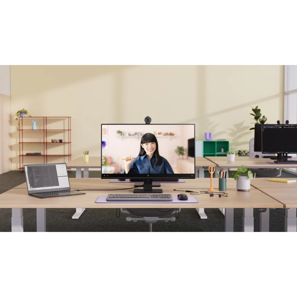 Logitech VC 305 Full HD 1080P Webcam with Privacy Shutter in Black - 960-001414 - Image 8