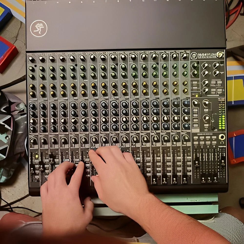Mackie 3204VLZ4 32-Channel 4-Bus Analog Mixer with 28 Onyx Preamps, USB, FX - Image 9