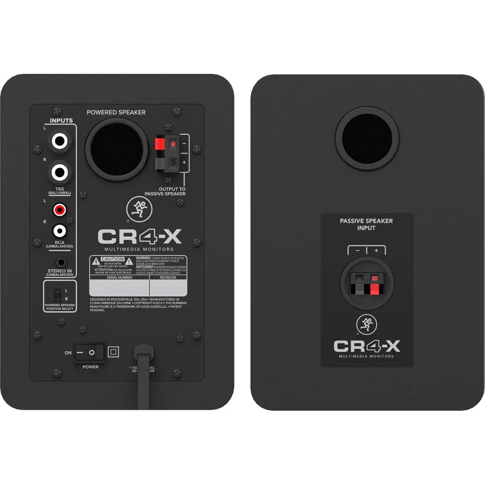 Mackie 4" Creative Reference Multimedia Studio Monitors Open Box + 1 Yr Warranty - Image 5