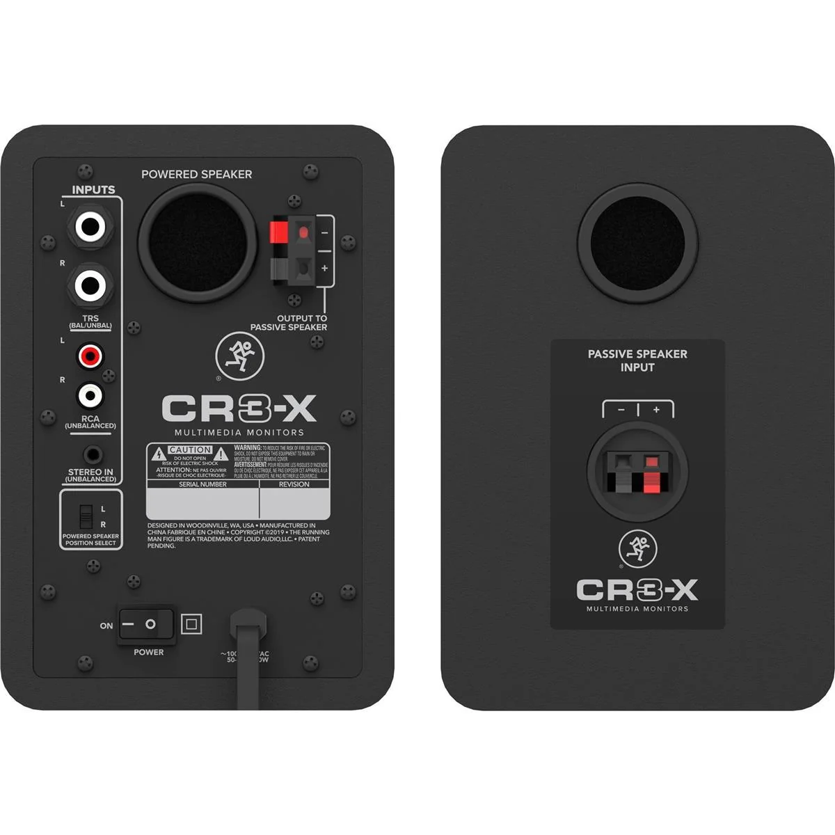 Mackie CR3-X - 3" Creative Reference Multimedia Studio Monitors - Image 4