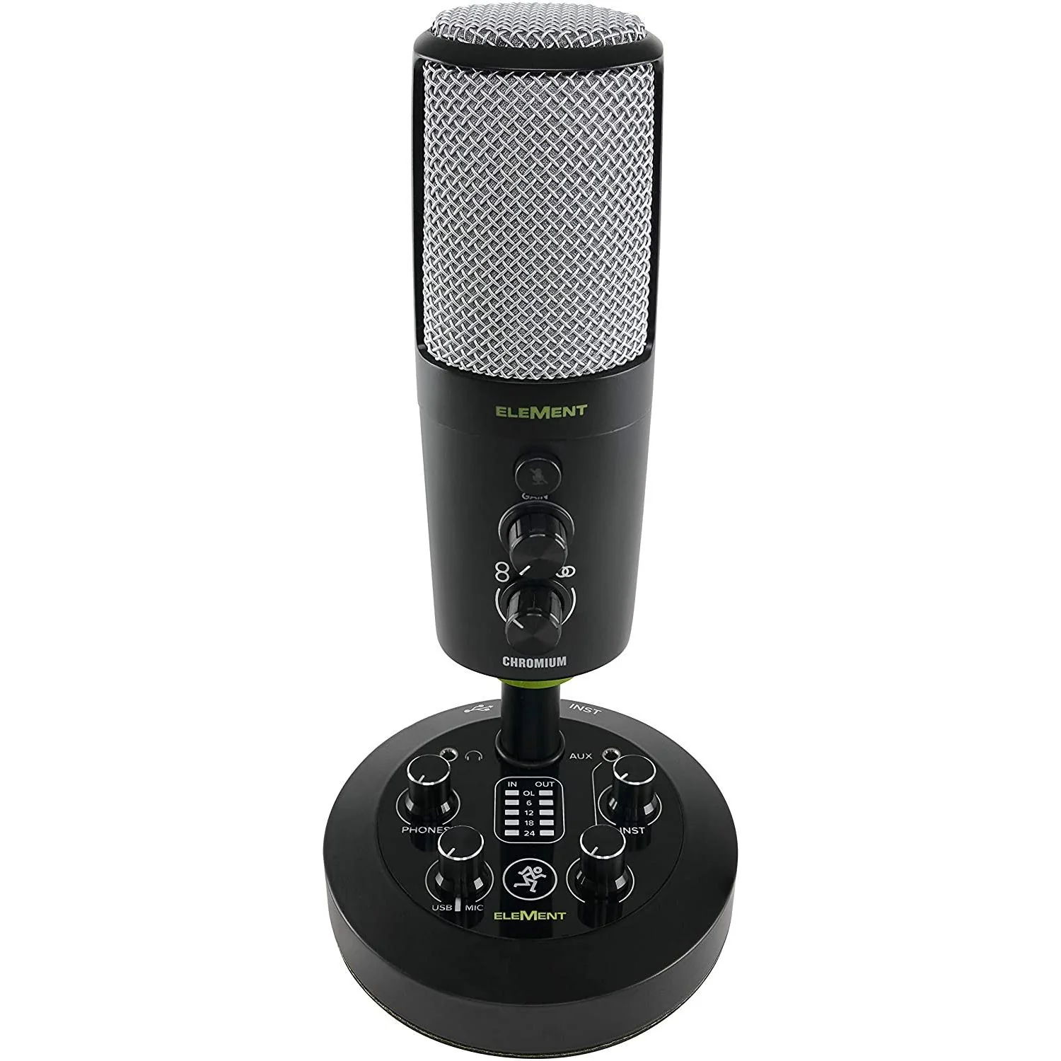 Mackie EleMent Series Chromium USB Condenser Microphone - (EM-CHROMIUM) - Image 3