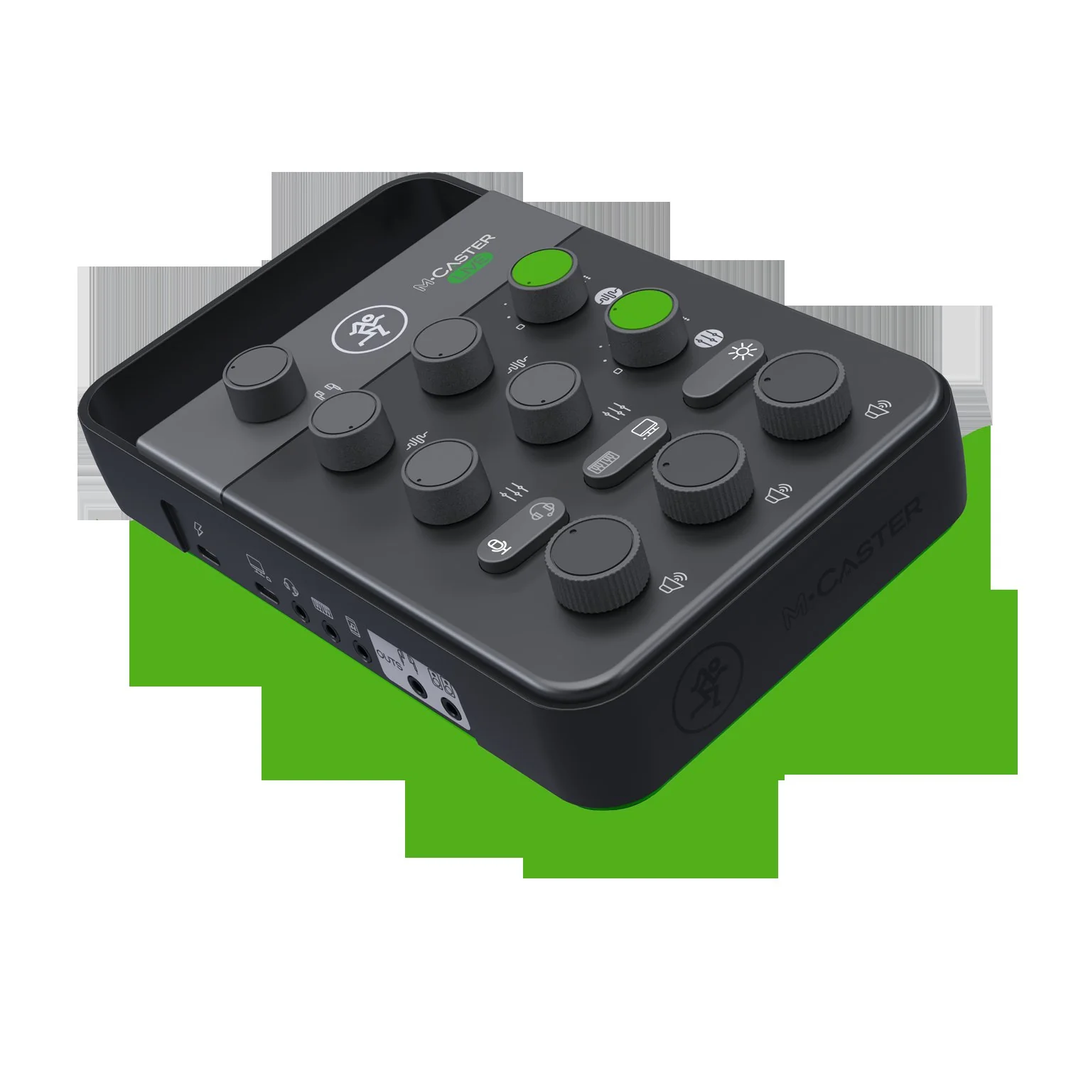 Mackie M-Caster Live Portable Streaming Mixer - Black (2053280-00) - Image 6