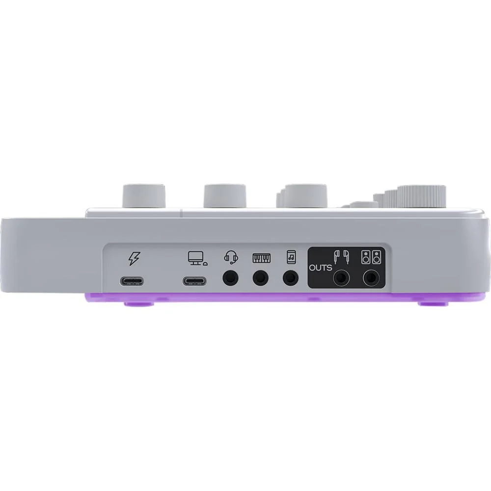Mackie M-Caster Live Portable Streaming Mixer White Open Box + 1 Year Warranty - Image 9