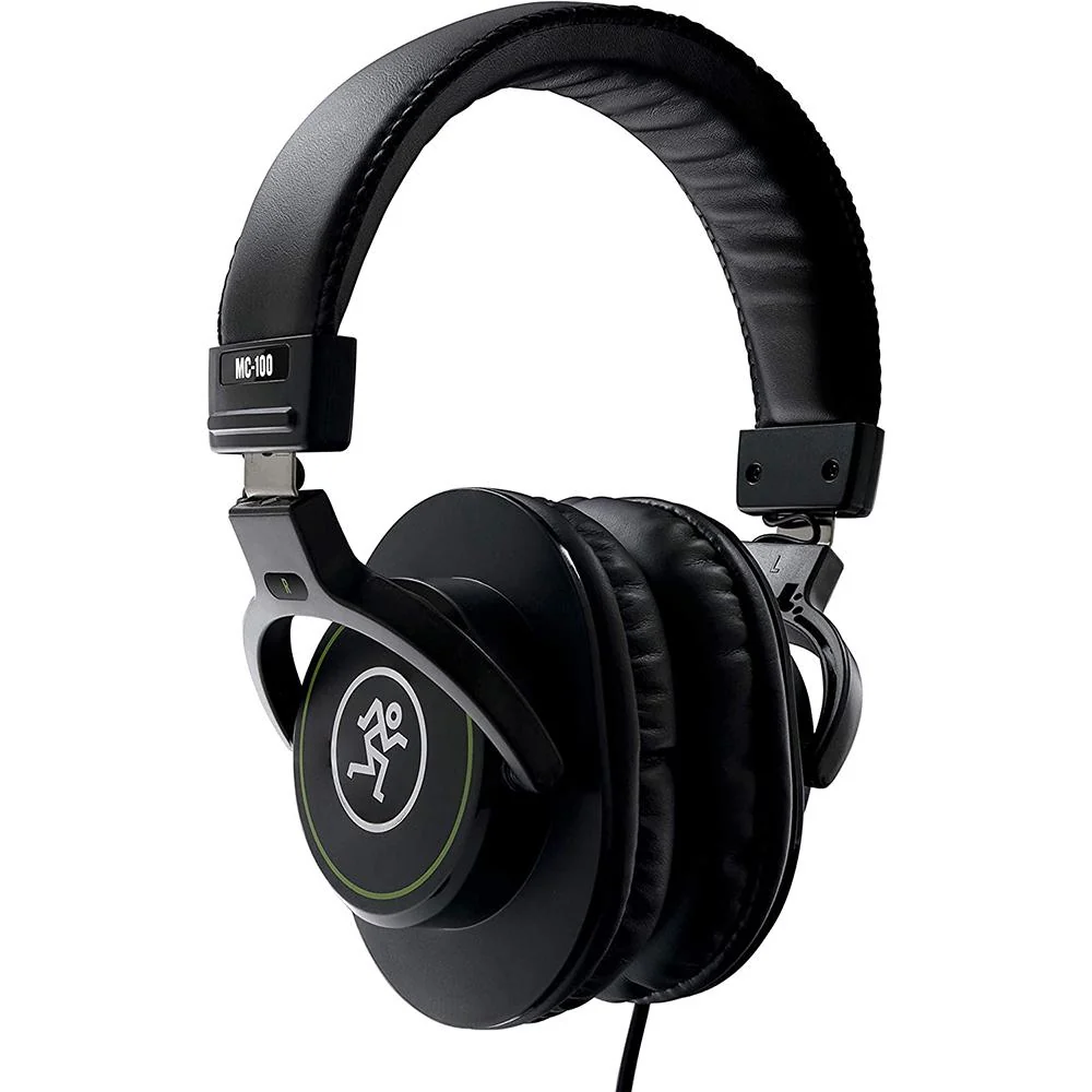 Mackie MC-100 Professional Closed-Back Studio Headphones, Black - Open Box - Image 6