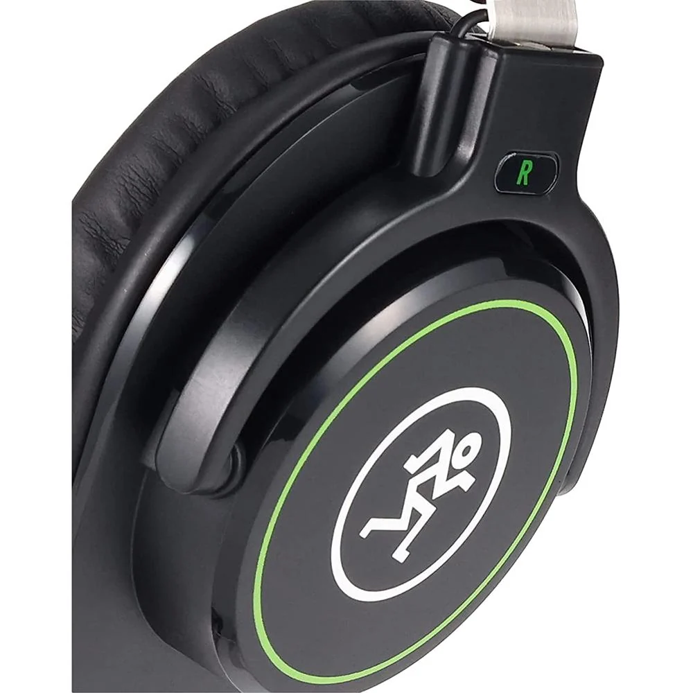 Mackie MC-100 Professional Closed-Back Studio Headphones, Black - Open Box - Image 7