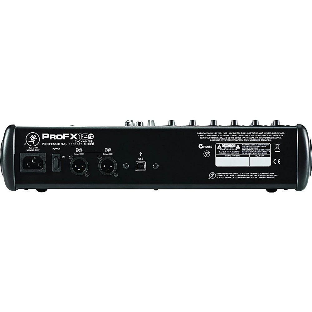 Mackie ProFX12v2 12-Channel Professional FX Mixer with USB - OPEN BOX - Image 6
