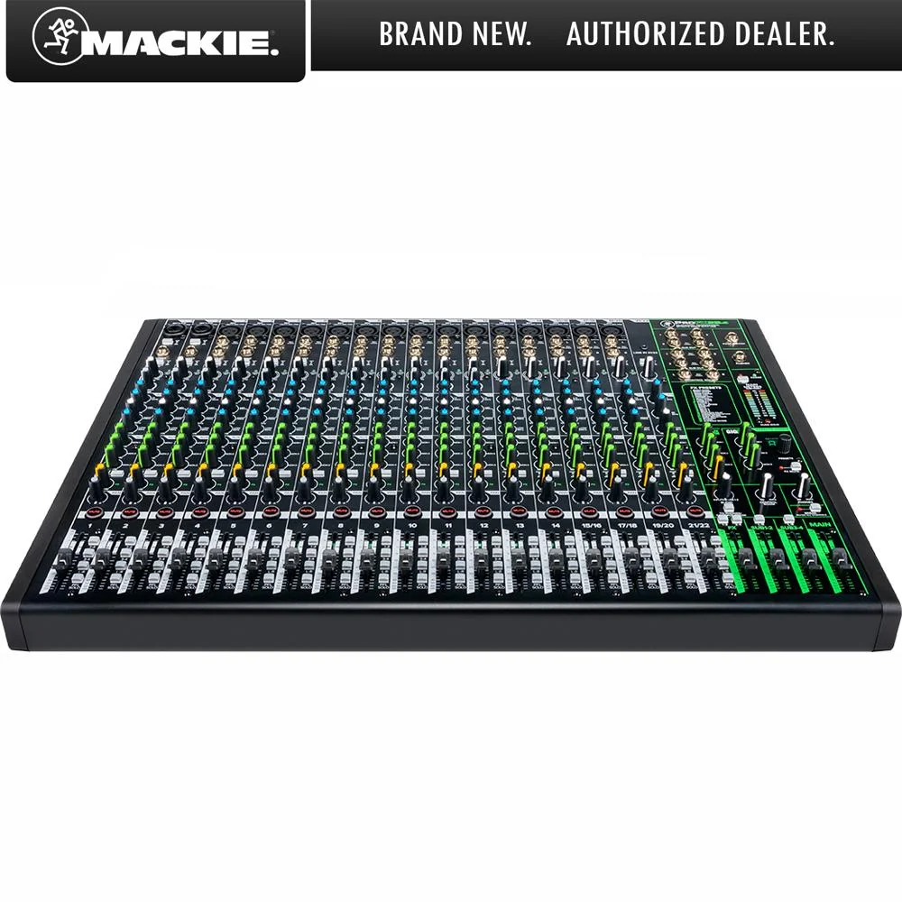 Mackie ProFX22v3 22 Channel 4-BusProfessional Effects Mixer with USB - Open Box - Image 6