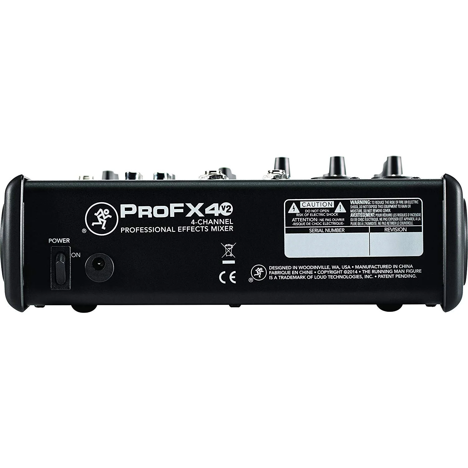 Mackie ProFX4v2 4-Channel Sound Reinforcement Mixer with Built-In FX  - Open Box - Image 5