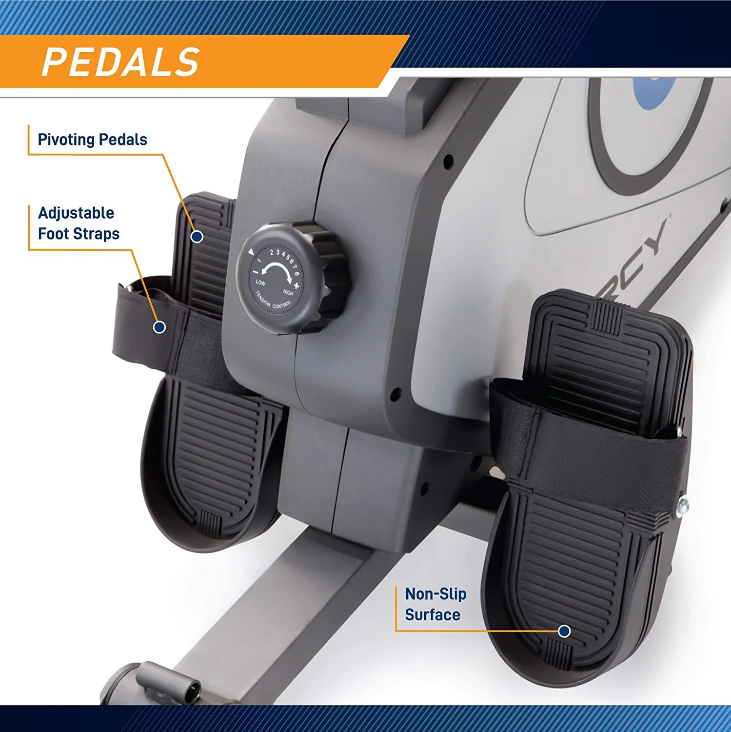 Marcy NS-40503RW Magnetic Resistance Rowing Machine + Wireless Sport Earbuds - Image 6