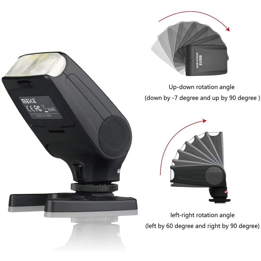 MEIKE MK320 MK-320-S TTL Master HSS Flash Speedlite Speedlight for Sony Digital SLR - Image 6