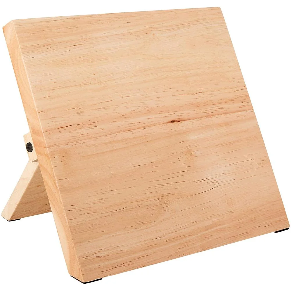 Mercer Culinary Rubberwood Magnetic Board M30720 + Deco Sharpener + Gloves Bundle - Image 3