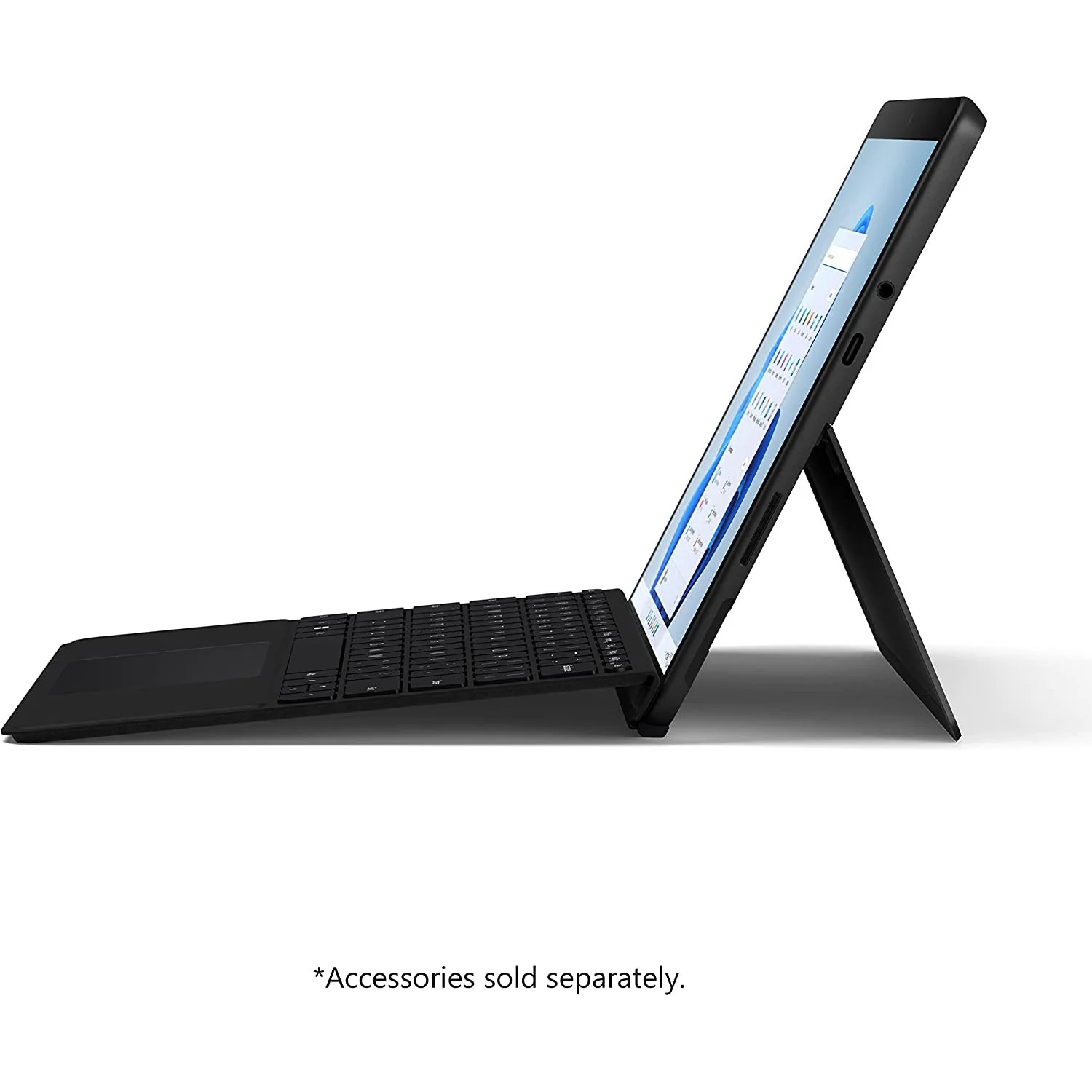 Microsoft 8VC-00016 Surface Go 3 10.5" Intel Pentium 8GB/128GB SSD Touch Tablet, Black - Image 4