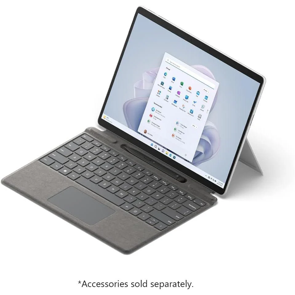 Microsoft Pro 9 13" Touch Screen, Intel Core i5-1235U, 256GB SSD, Platinum - Refurbished - Image 2