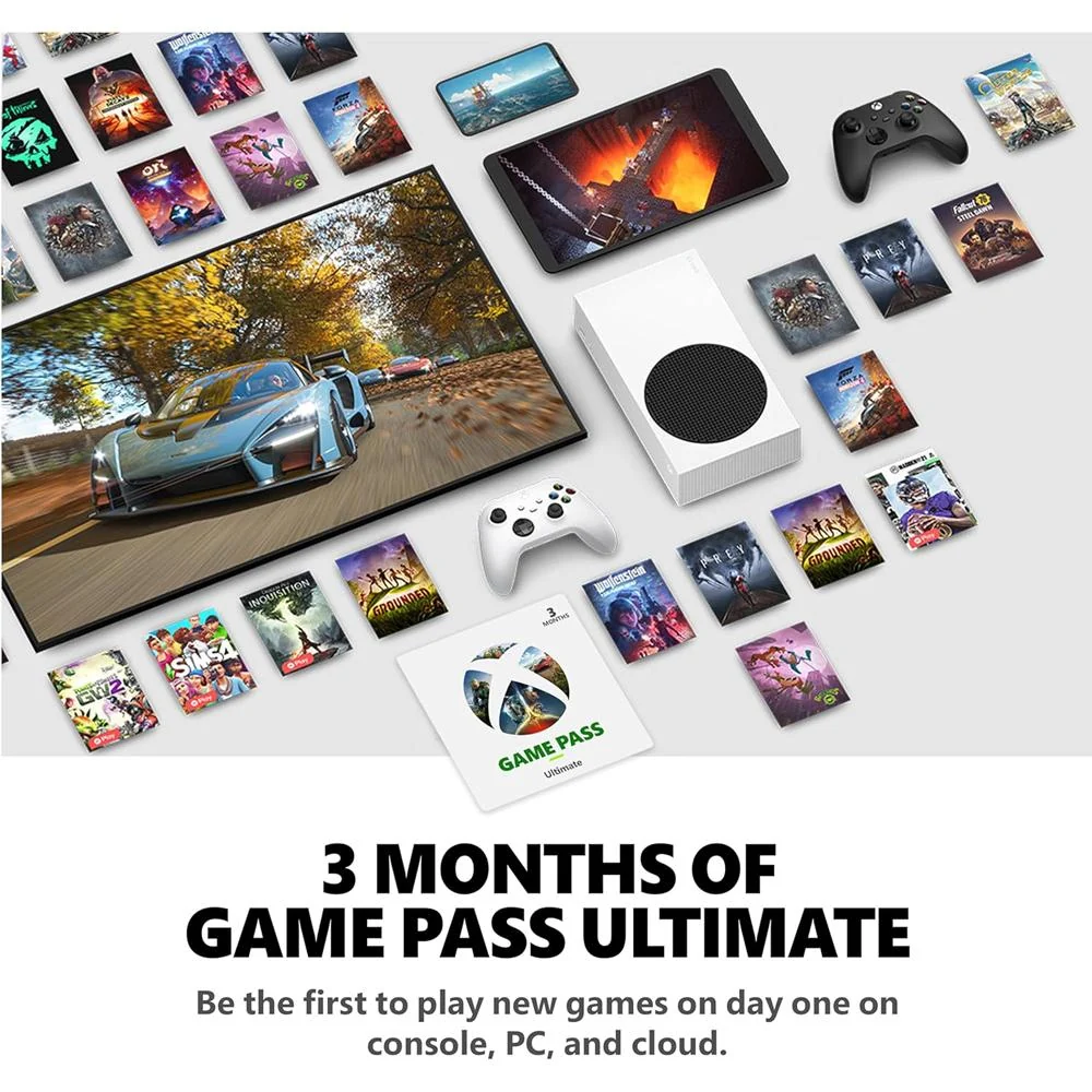 Microsoft Series S 512 GB - Starter Bundle with 3 Month Game Pass - Image 5