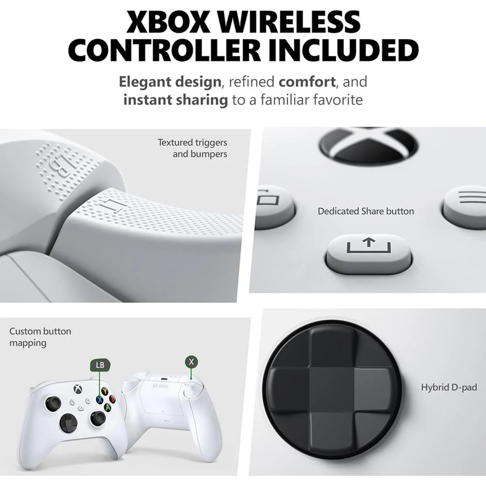 Microsoft Series S 512 GB - Starter Bundle with 3 Month Game Pass  - Open Box - Image 6