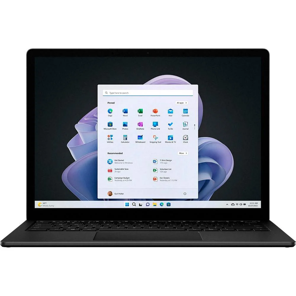 Microsoft Surface Laptop 5 13.5 Intel i5; 8GB/512GB Touch; Black (R1S-00026) - Open Box - Image 2