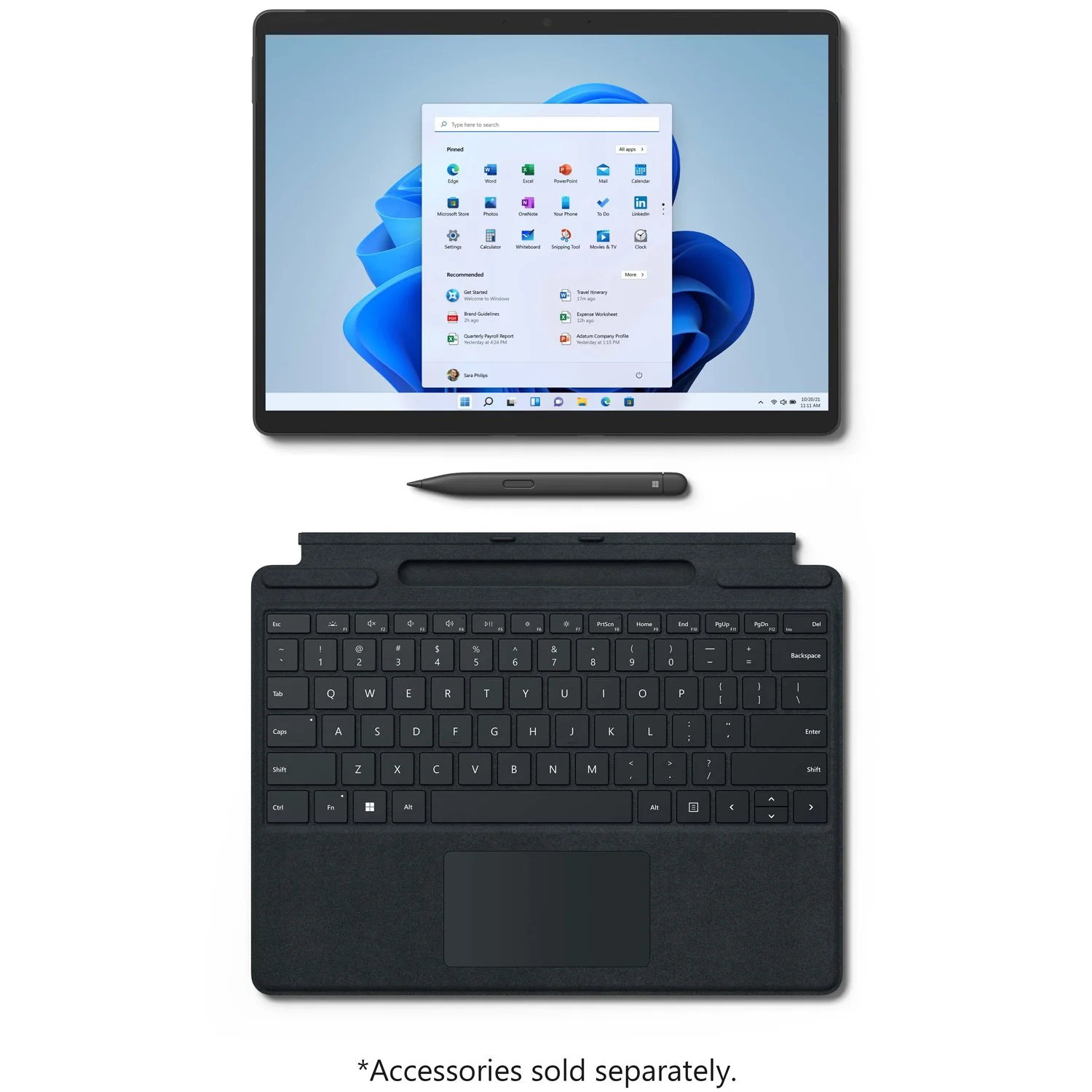 Microsoft Surface Pro 8 13" Touch Screen Intel i5 8GB, 256GB SSD -Graphite Refurbished - Image 2