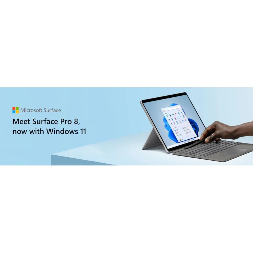Microsoft Surface Pro 8 13" Touch Screen Intel i5 8/256GB SSD Graphite Open Box - Image 3
