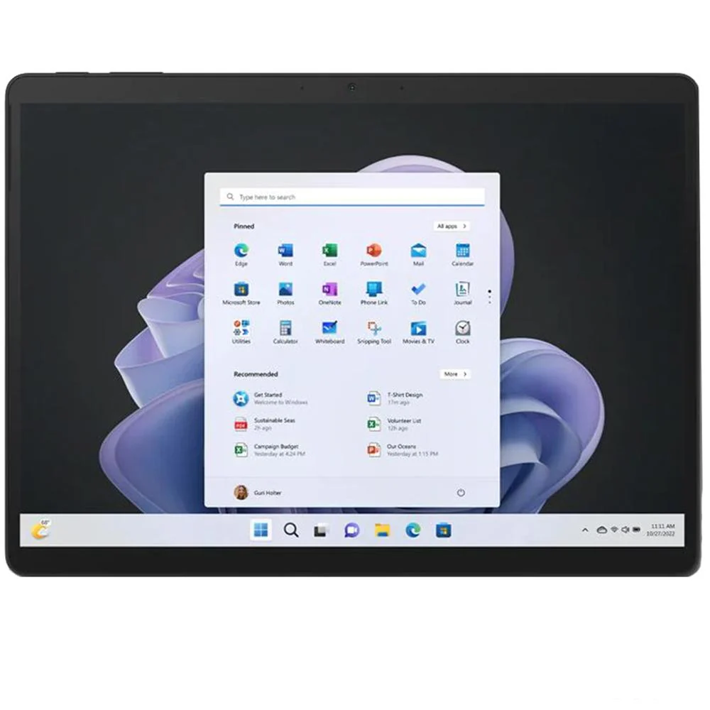 Microsoft Surface Pro 9 13" Tablet i5, 8/256GB, Graphite w/ Keyboard + Extended Protection - Image 2