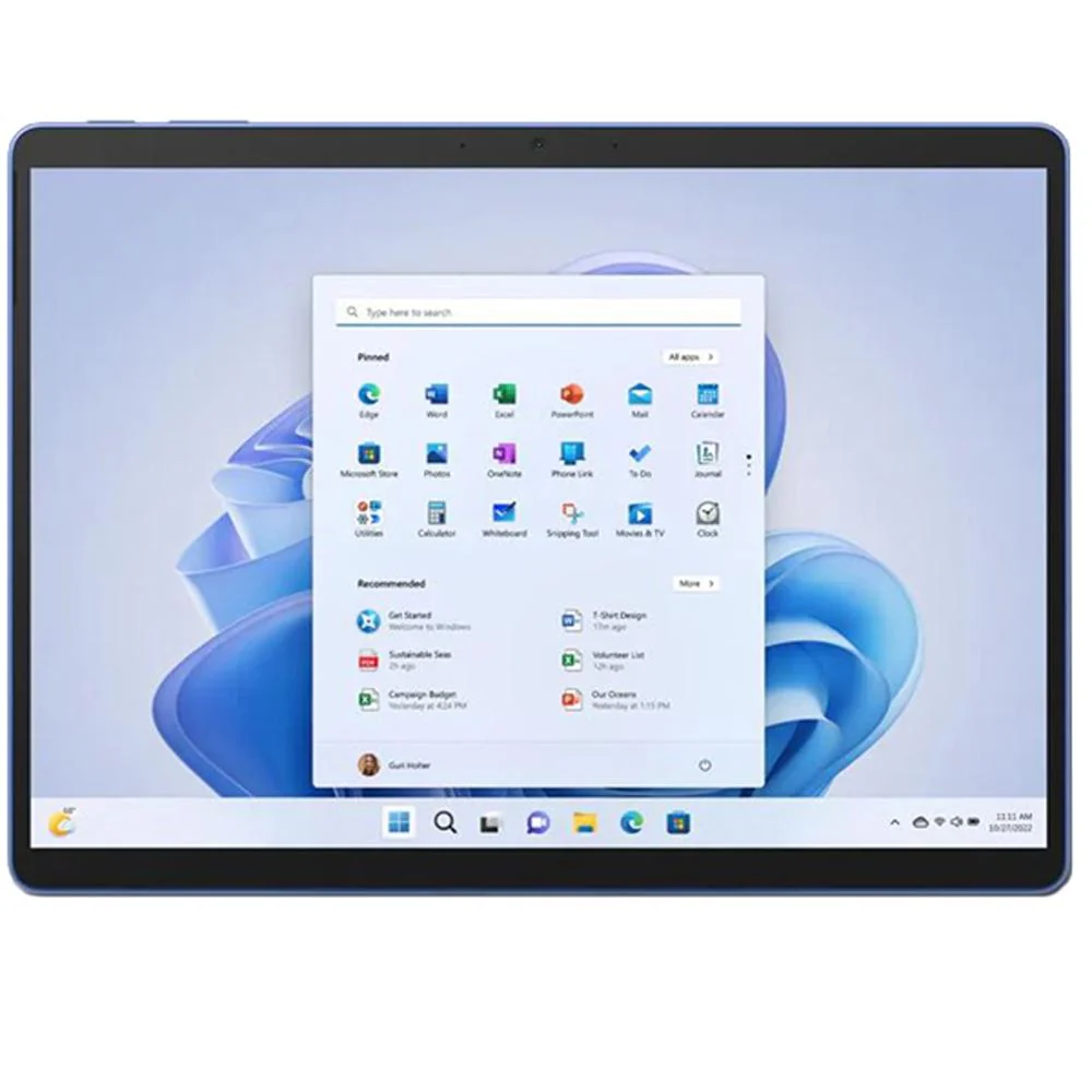Microsoft Surface Pro 9 13" Tablet i7, 16/256GB, Sapphire w/ 2 YR Extended Warranty - Image 2