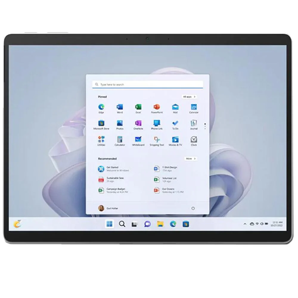 Microsoft Surface Pro 9 13" Tablet i7, 32GB/1TB, Platinum w/ Keyboard +Extended Protection - Image 2