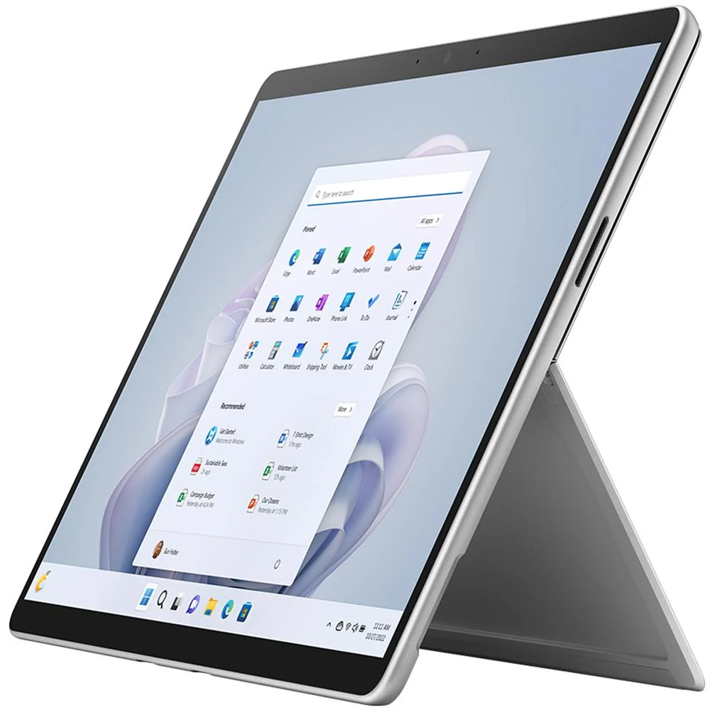 Microsoft Surface Pro 9 13" Tablet, Intel i7, 32GB/1TB, Platinum w/ 2 Year Warranty Bundle - Image 2