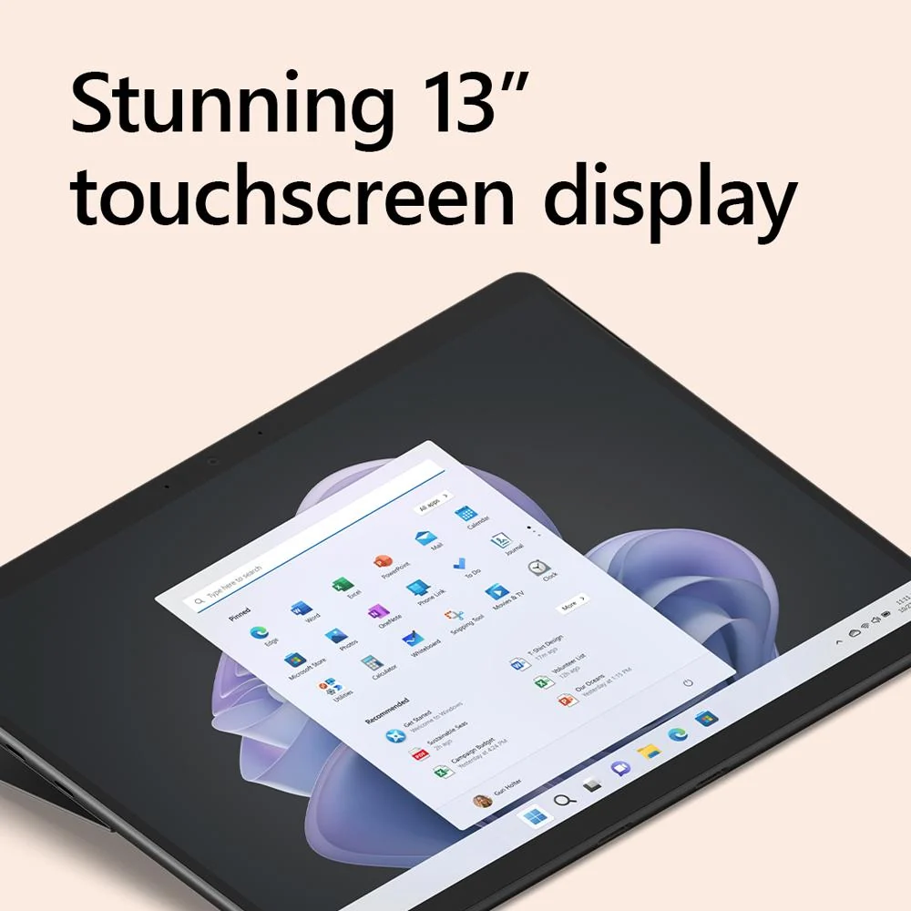 Microsoft Surface Pro 9 13" Touch Tablet Intel i5 8/256GB Graphite+2 Yr Warranty - Image 5