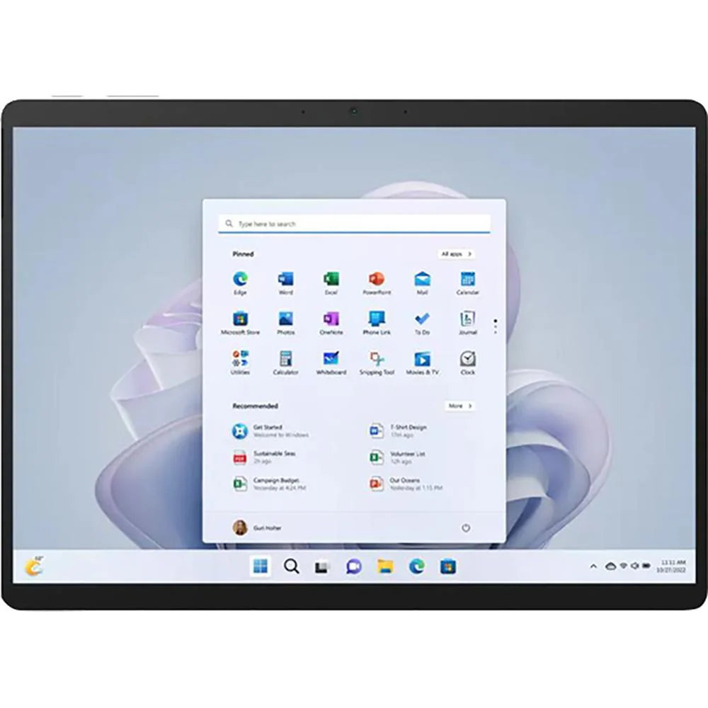 Microsoft Surface Pro 9 8GB/256GB 13-inch Touchscreen Tablet - QEZ-00001 Open Box - Image 2