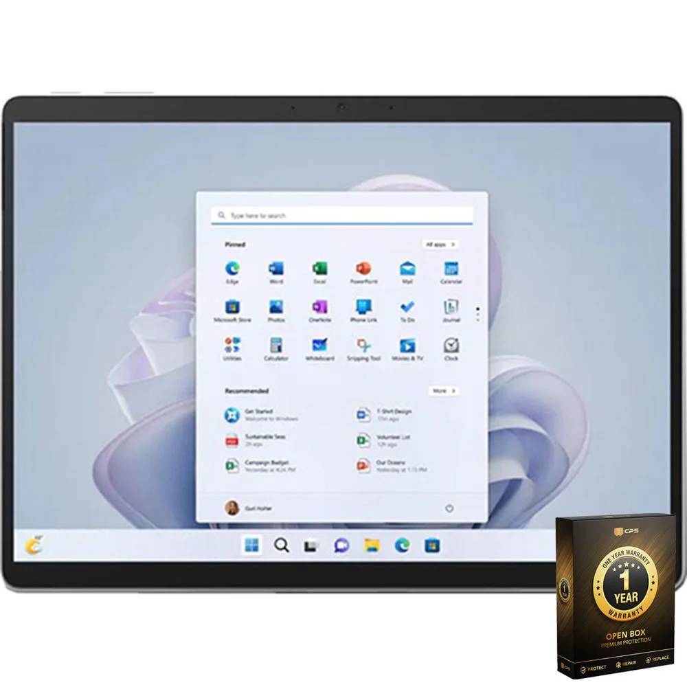 Microsoft Surface Pro 9 13" Touch Tablet Intel i7 16/512GB OPEN BOX + 1 Year Warranty Pack - Image 2