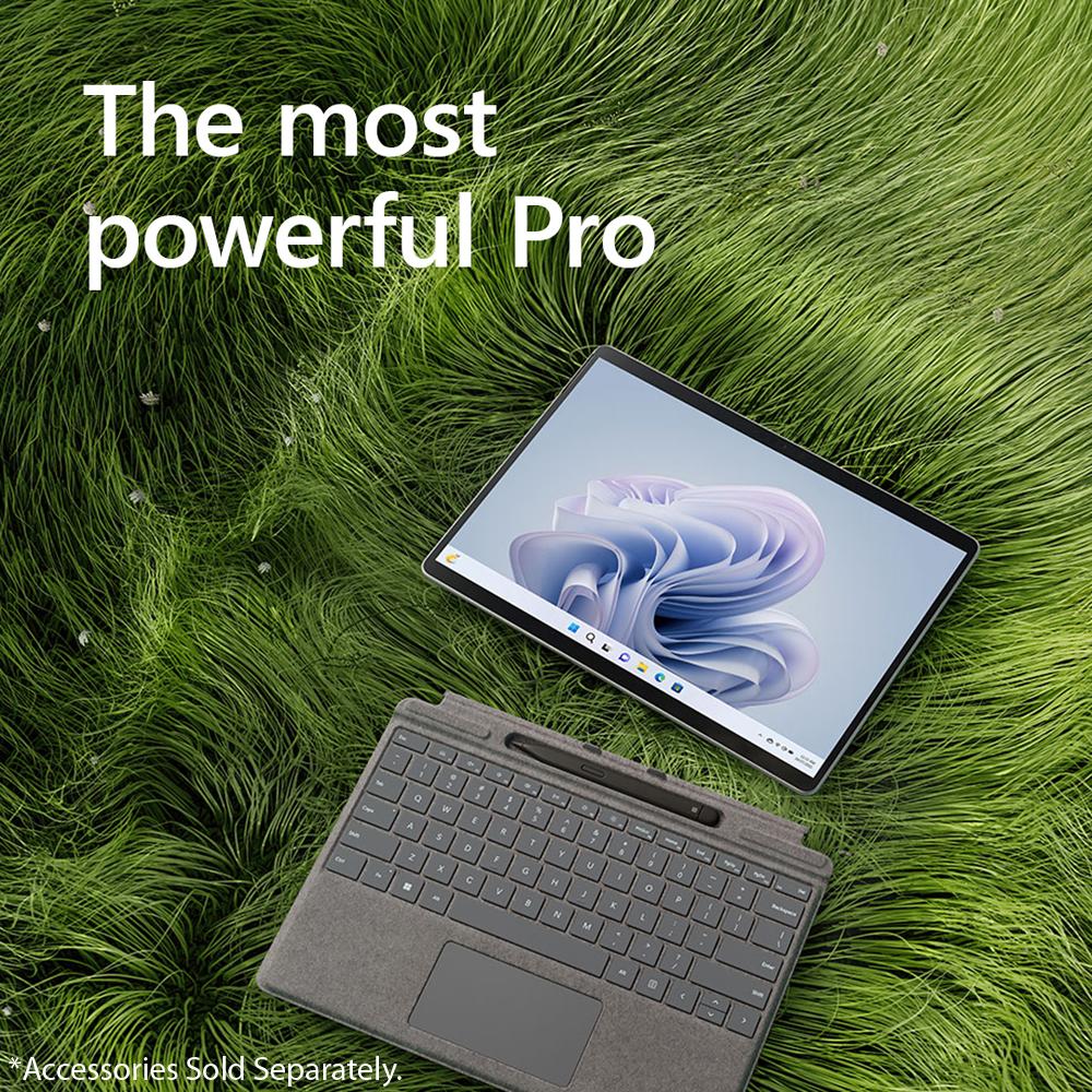 Microsoft Surface Pro 9 13" Touch Tablet, Intel i7, 16GB/1TB, Platinum (QKI-00001) - Image 6