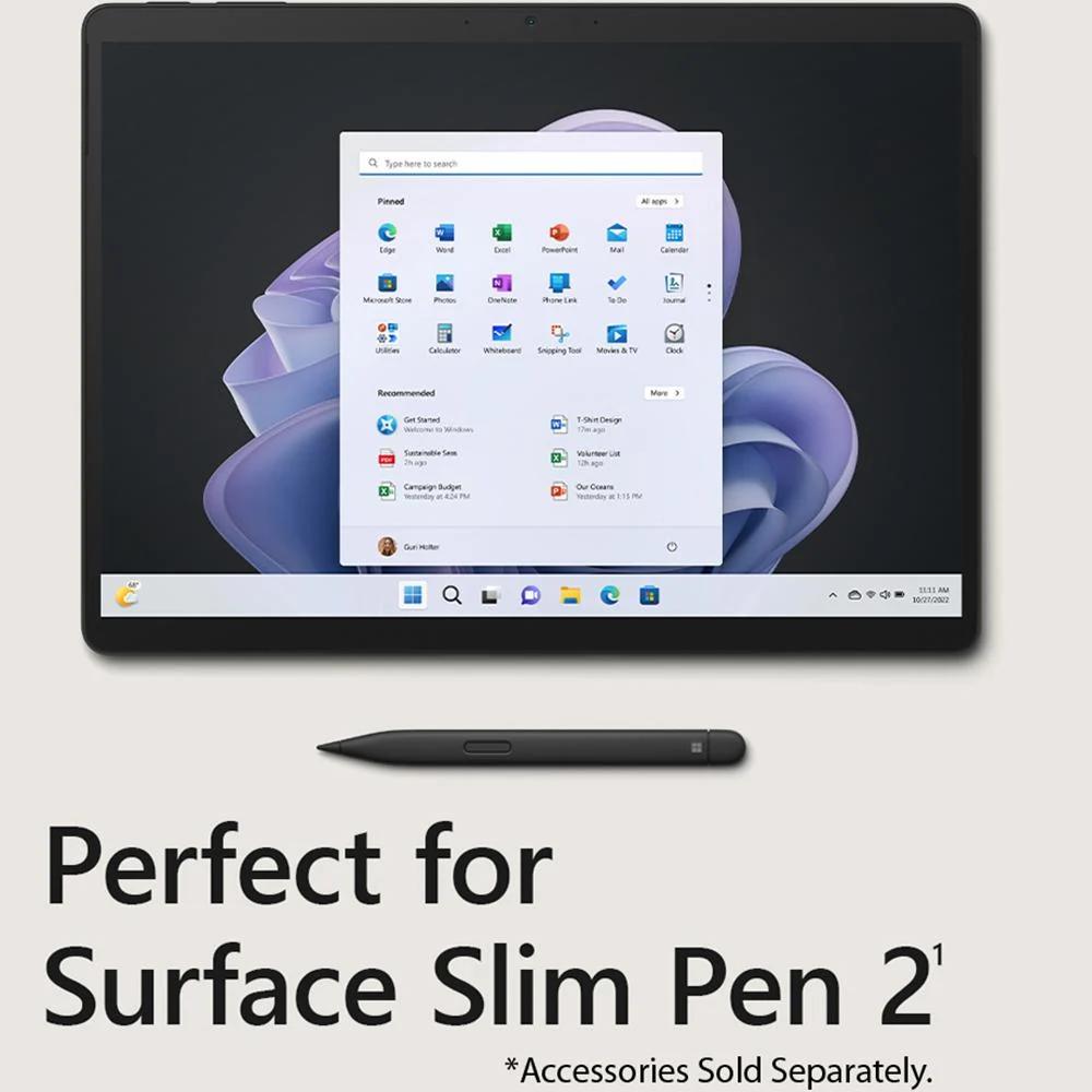 Microsoft Surface Pro 9 13 Touch Tablet Intel i7 16GB/256GB Graphite (QIL-00018) Open Box - Image 9
