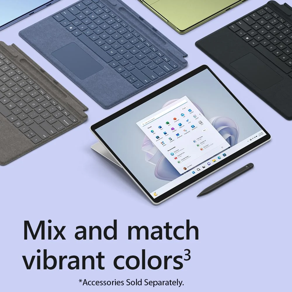 Microsoft Surface Pro 9 13" Touch Tablet, Intel i7, 32GB/1TB, Platinum Open Box - Image 12