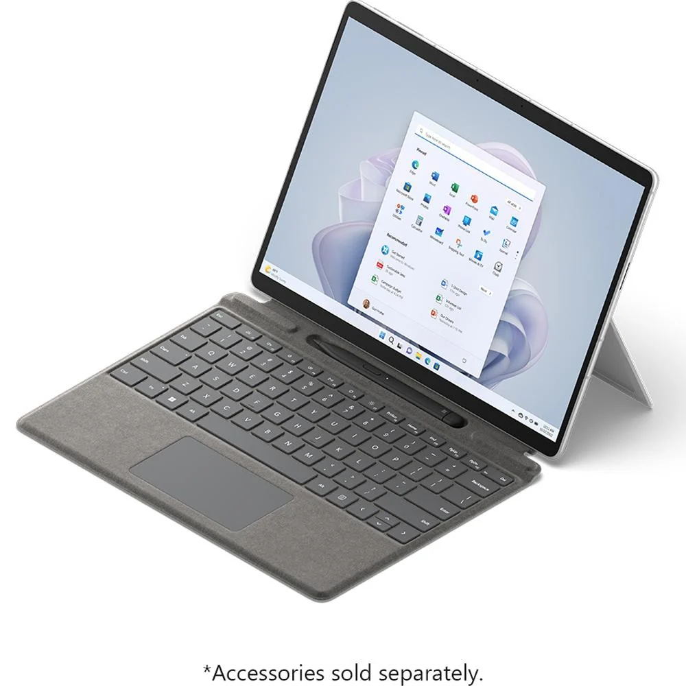 Microsoft Surface Pro 9 5G 13" Tablet, 8GB/256GB, Platinum w/ 2 Year Warranty Bundle - Image 5