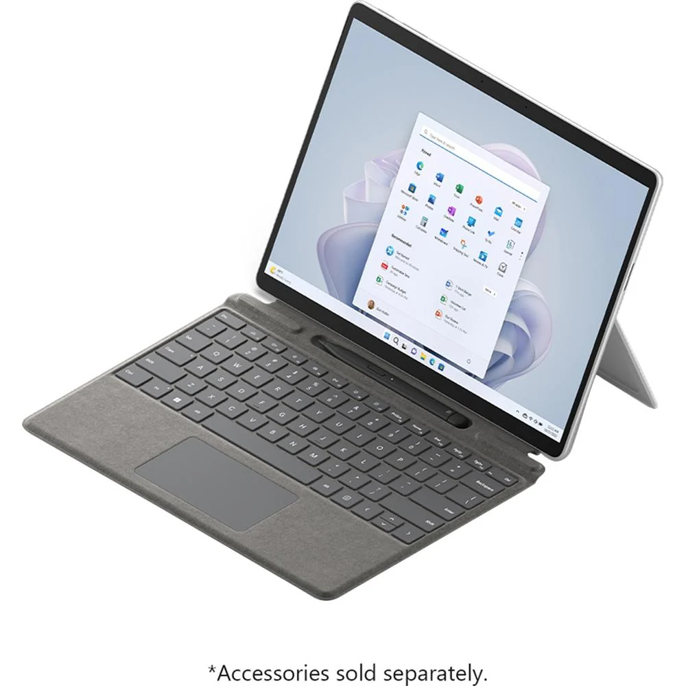 Microsoft Surface Pro 9 5G 13" Touch Tablet, SQ 3, 16GB/512GB, Platinum Open Box - Image 4