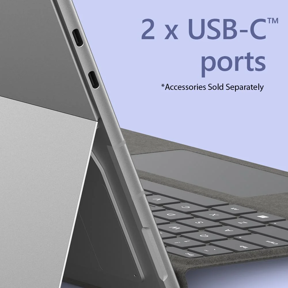 Microsoft Surface Pro 9 5G 13" Touch Tablet, SQ 3, 16GB/512GB, Platinum Open Box - Image 9