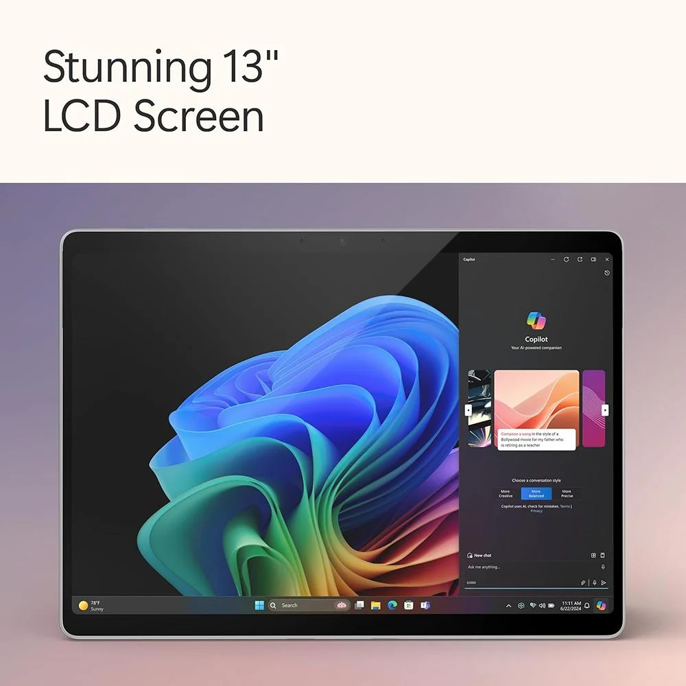 Microsoft Surface Pro Copilot+ PC 13" (11th Edition), Platinum - Image 5