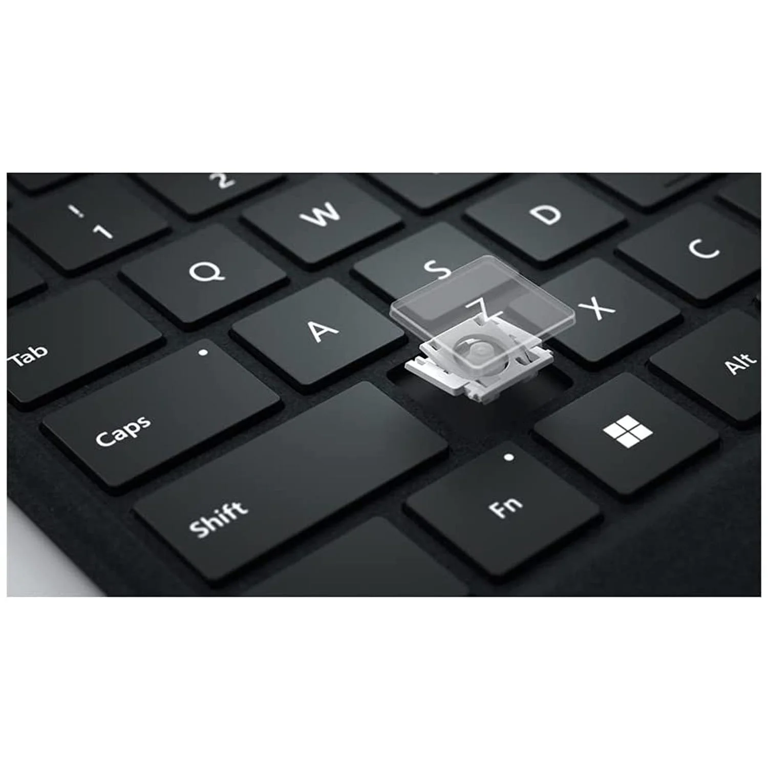 Microsoft Surface Pro Signature Mechanical Keyboard - Black (8XA-00001) - Image 2