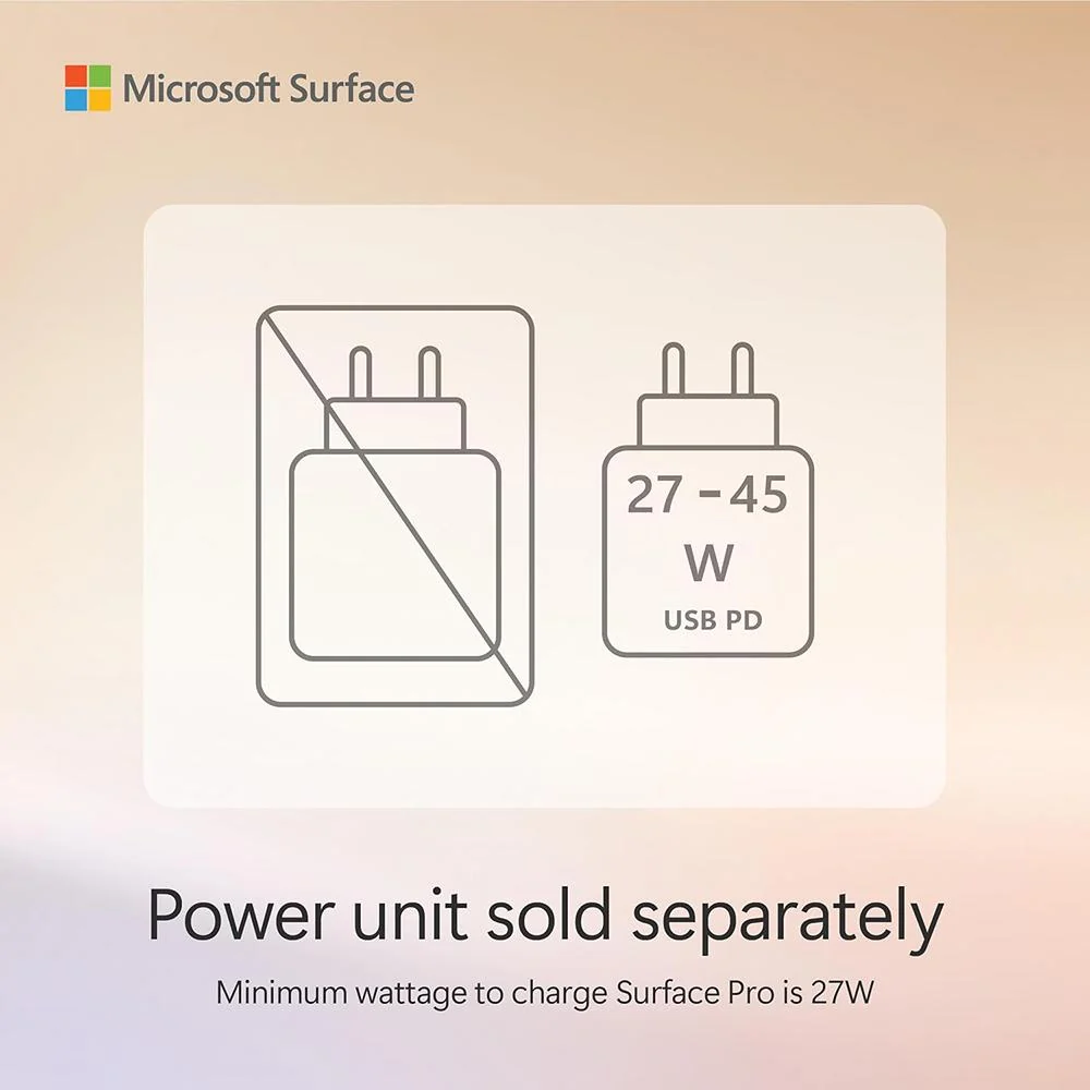 Microsoft Surface Pro Copilot+ PC 12", Snapdragon X Plus, 16GB RAM, 512GB, Platinum - Image 3