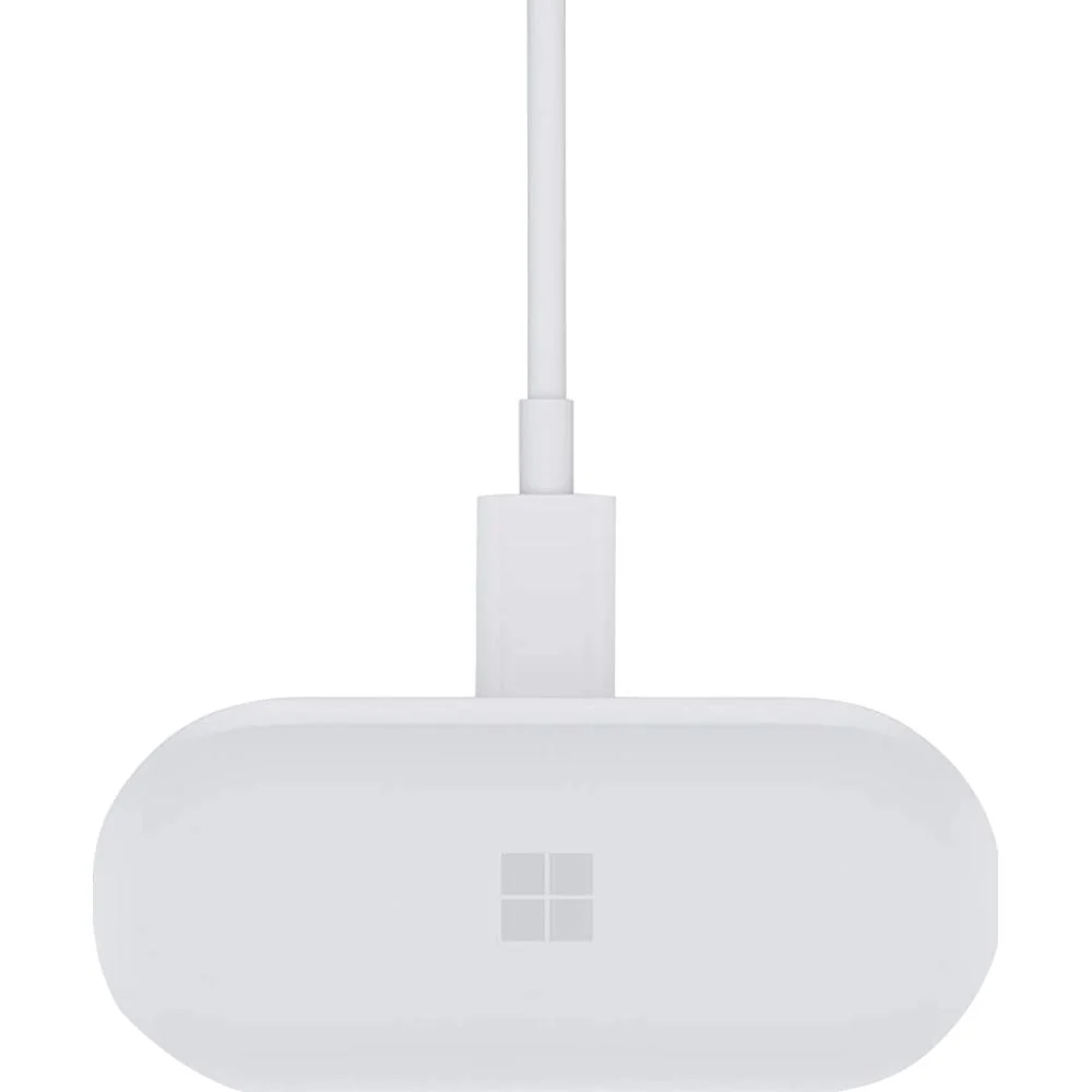 Microsoft Surface True Wireless Bluetooth Stereo Earbuds, Glacier - Open Box - Image 7