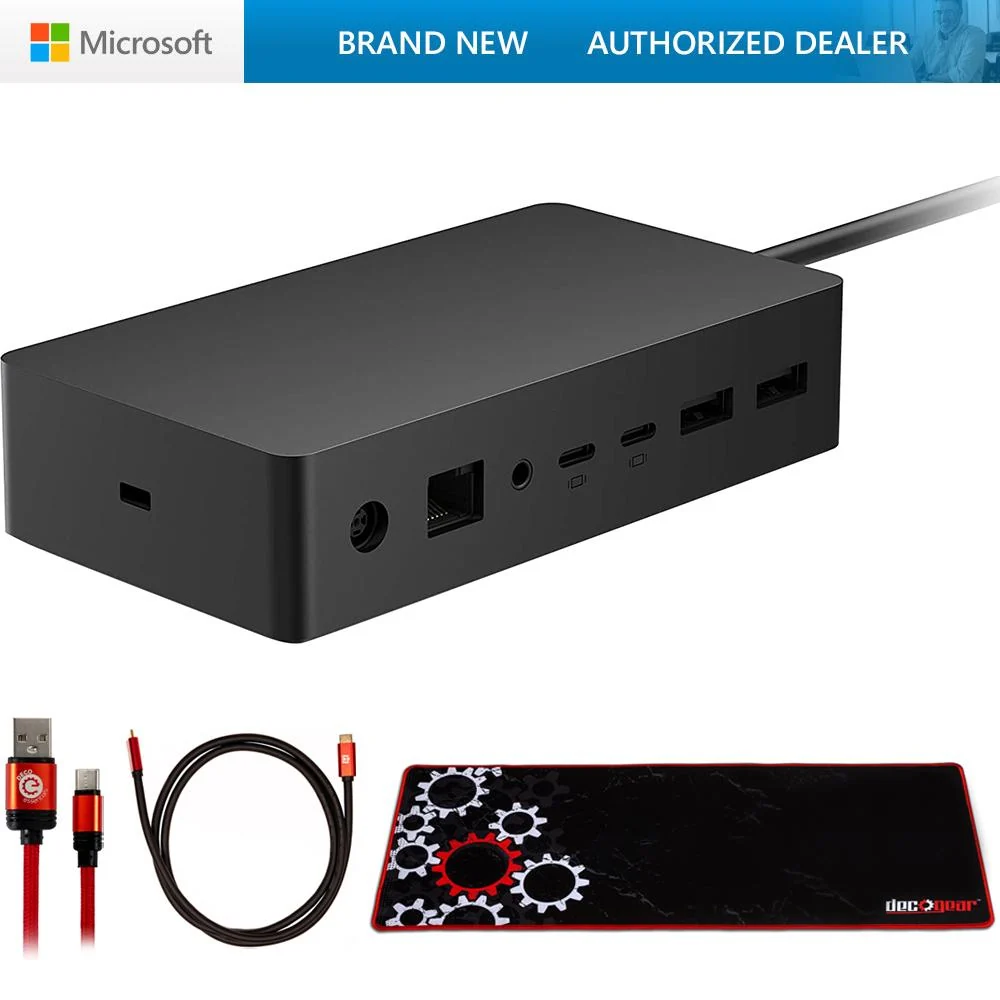 Microsoft SVS-00001 Surface Dock 2 w/ Deco Accessories Bundle - Image 10