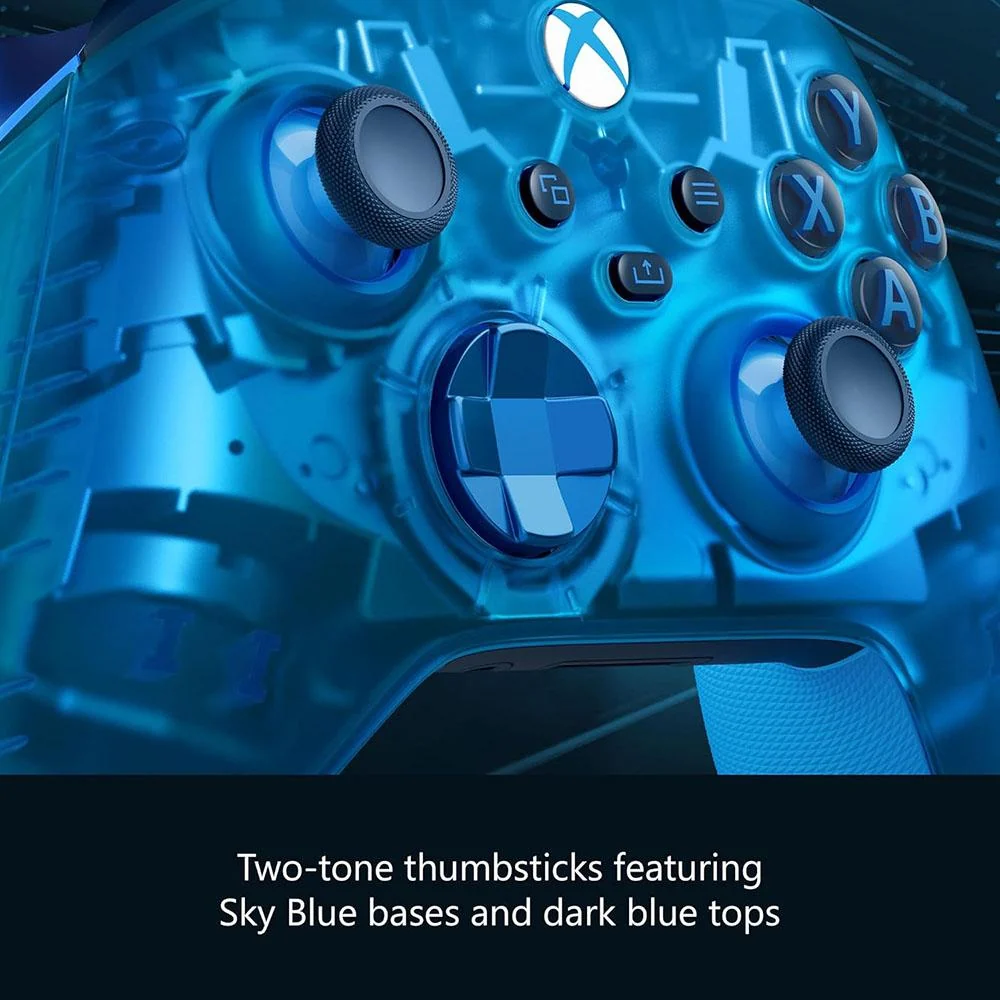 Microsoft Wireless Controller for Xbox Series X/S; Sky Cipher OPEN BOX + 1 Year Warranty - Image 5