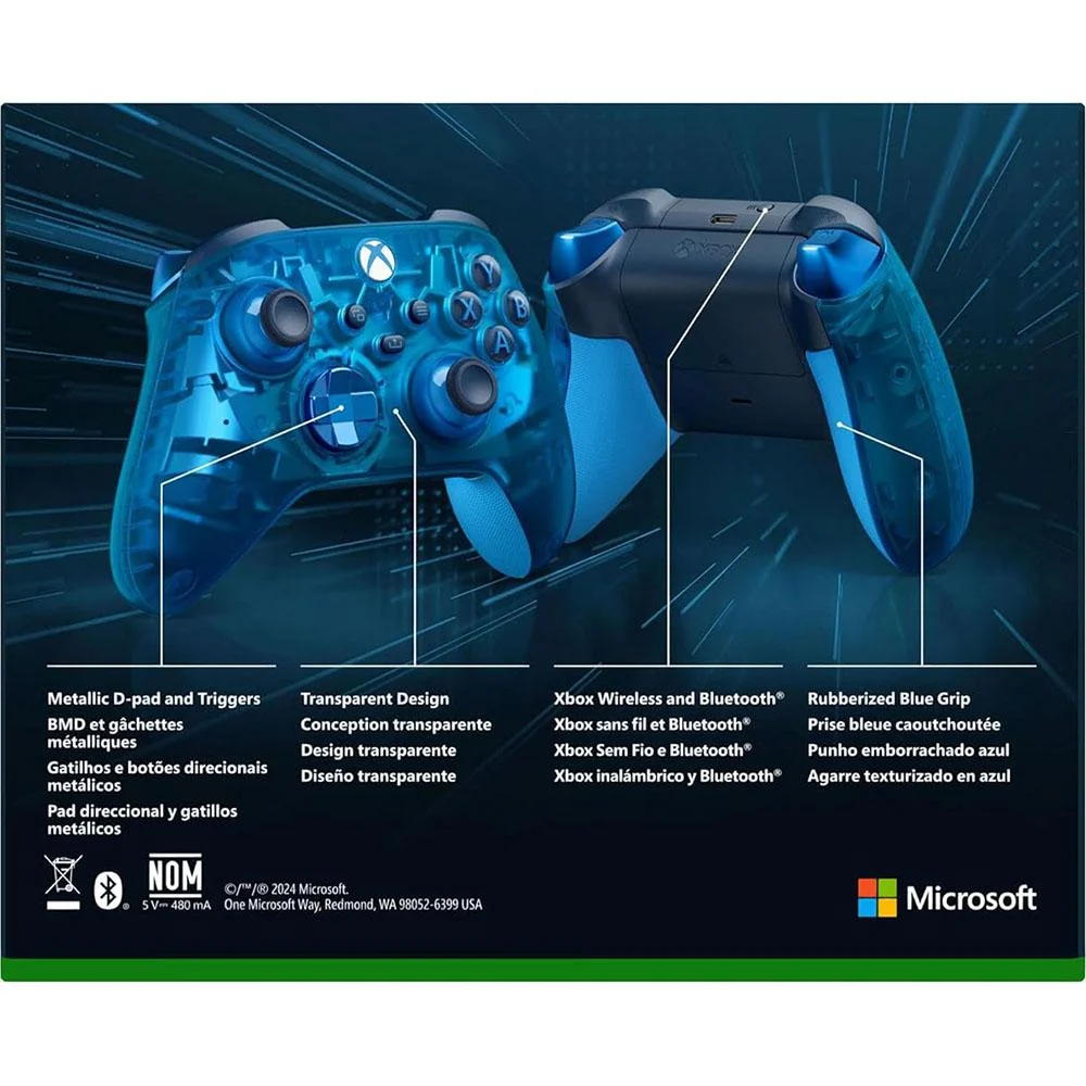 Microsoft Wireless Controller for Xbox Series X/S, Sky Cipher Special Edition - Image 10