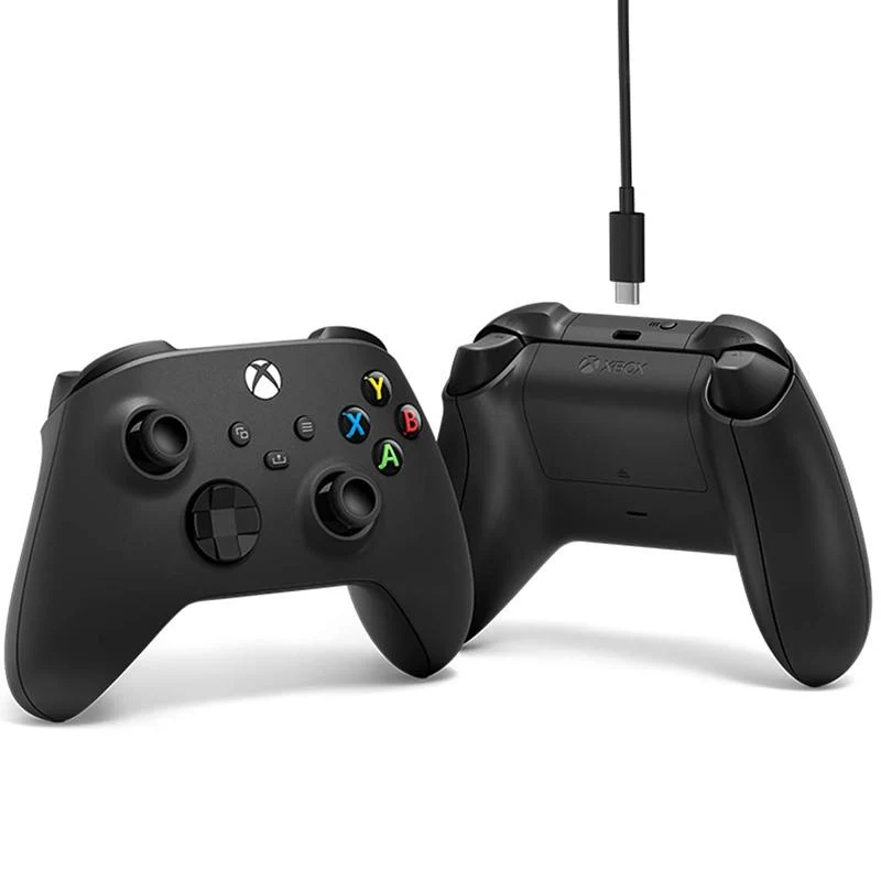 Microsoft Xbox Wireless Controller with USB-C Cable for PC - Carbon Black - 1V8-00001 - Image 4