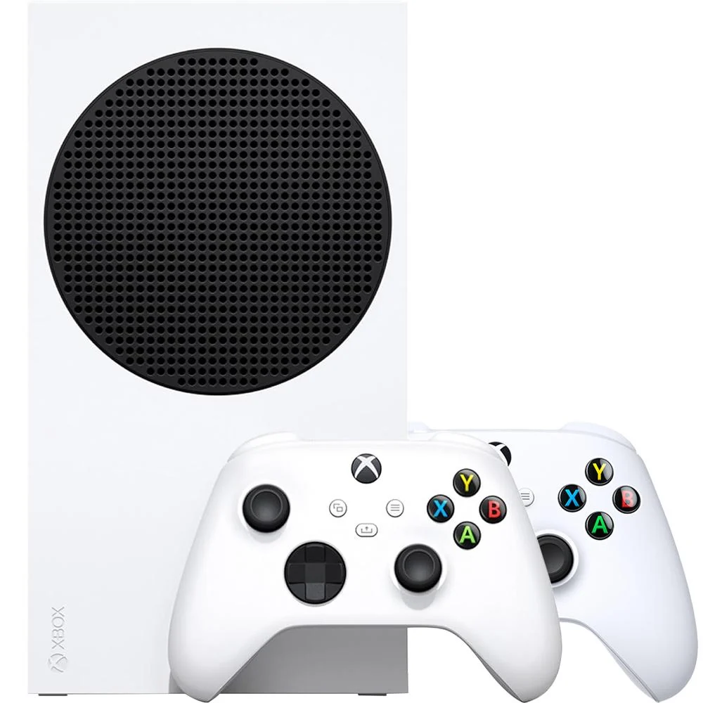 Microsoft Xbox Series S 512GB All-digital Gaming Console - White Dual Controller Bundle