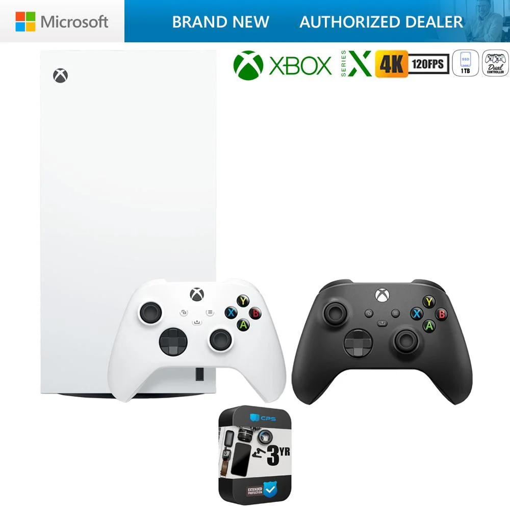 Microsoft Xbox Series X 1TB All-Digital Console w/ Dual Controller +3 Year Warranty Bundle - Image 17